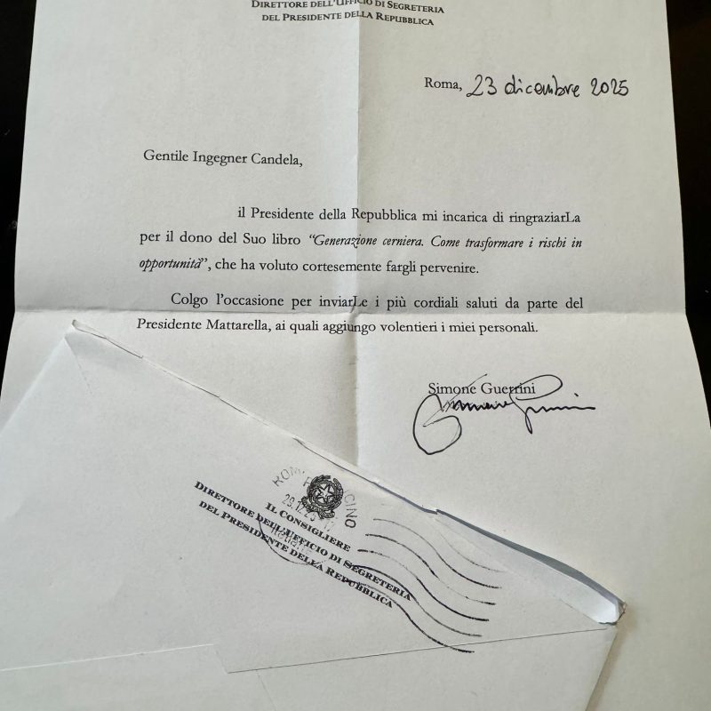 lettera quirinale